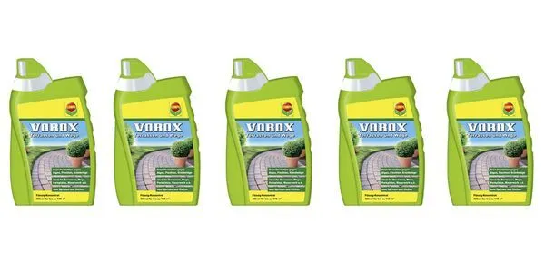 (27,20€/1l) COMPO VOROX Terrassen und Wege 5 x 500 ml Grünvernichter Algen