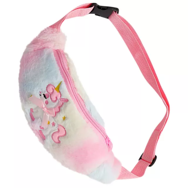 Girls Belt Bag Unicorn Fanny Wallet for Kids Sling Crossbody Bum Cute Child
