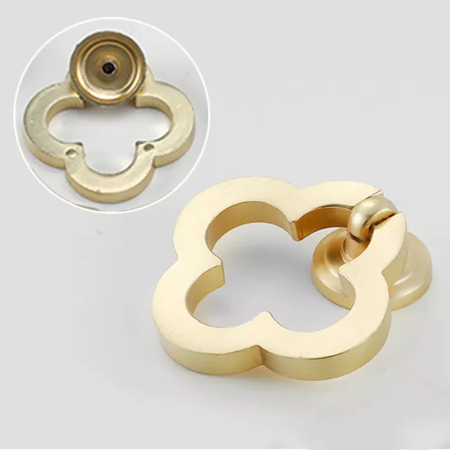 Brushed Gold Brass Cabinet Knobs Dresser Knobs Kitchen Drawer Pull Door Handle