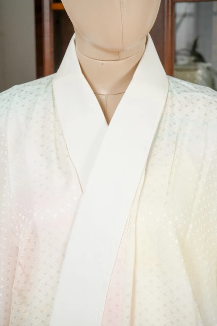 Dear Vanilla Japanese Juban Undergown Women's Kimono Genuine Vintage Mint 3