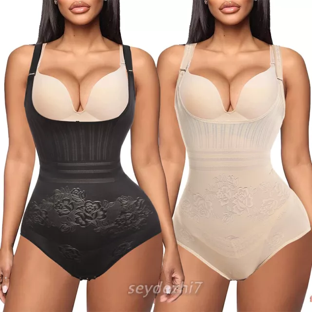 Full Body Shaper Sealess Firm Tummy Control Shapewear Slimming Underwear  Top Slim Bodysuit Waist Trainer Corset : : Clothing, Shoes &  Accessories