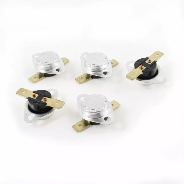 5pcs 88C 190F NC Fermeture Normale Température Interrupteur Thermique KSD301