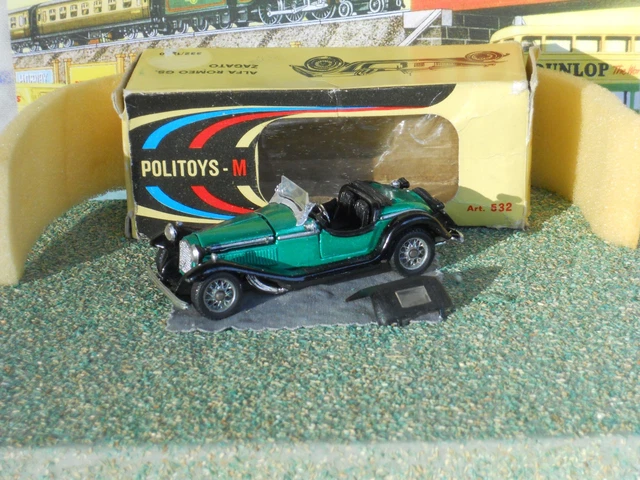 Alfa Quattroruote Zagato - 1/43 Politoys 532 - Collection