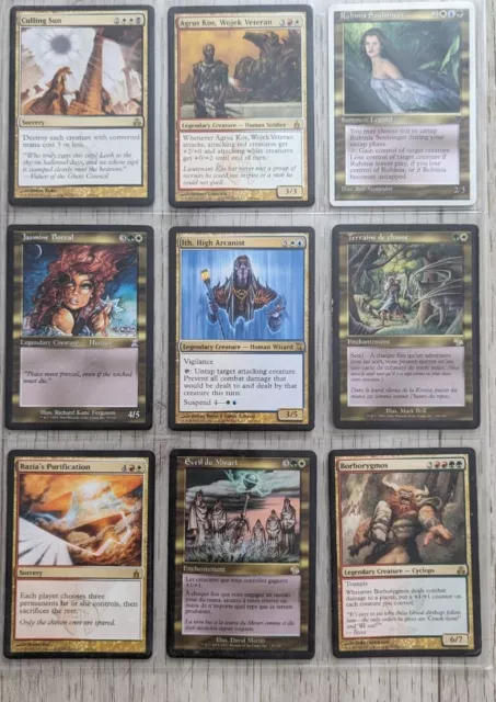 Lot de 100 cartes rares VO VF - MTG Magic the gathering