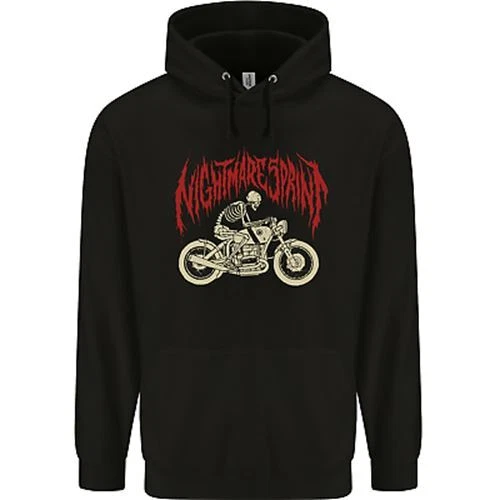 Nightmare Sprint Motorcycle Motorbike Biker Childrens Kids Hoodie