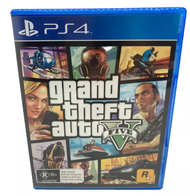 Grand Theft Auto V GTA 5 Xbox 360 Complete CIB w/ Map Tested Nice Free US  Ship