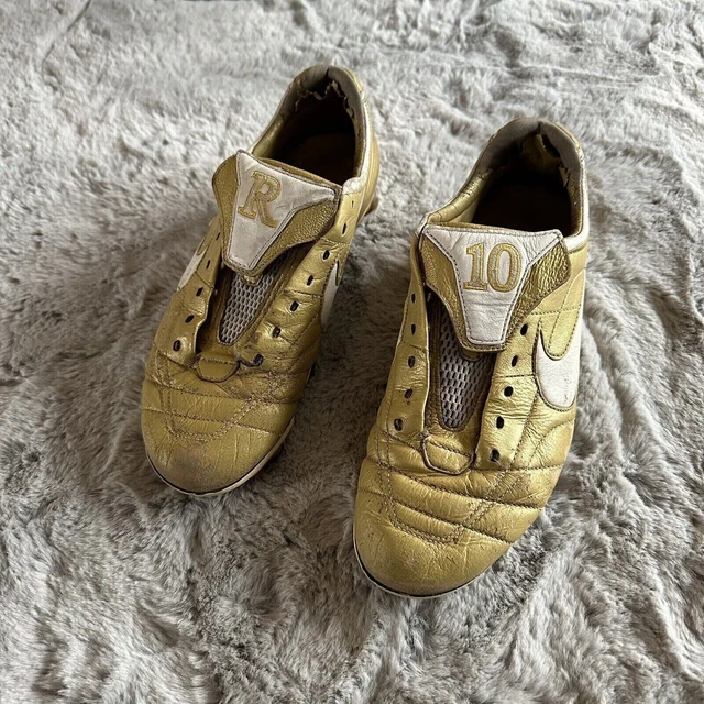 Nike Air Zoom Tiempo Legend Football Boots R10 Ronaldinho Size Uk 7 Us 8