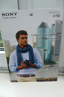 Sony A58 A 58 2013 cámara prospecto catálogo cámara folleto catálogo¡!