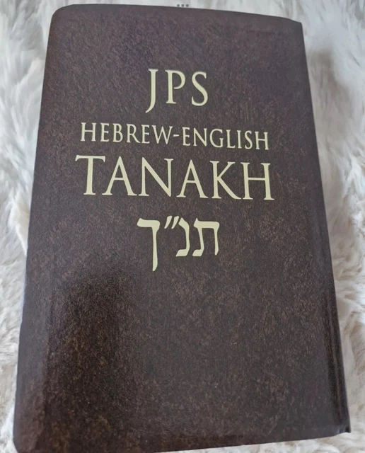 Tanakh Rashi JPS HEBREW-ENGLISH TANAKH by Jewish Publication Society Imitation ...