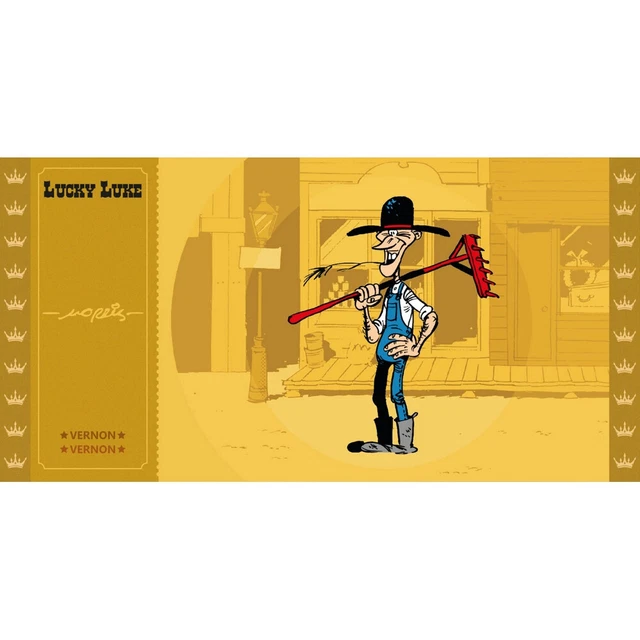 Collectible CK Golden Ticket Lucky Luke (Vernon)