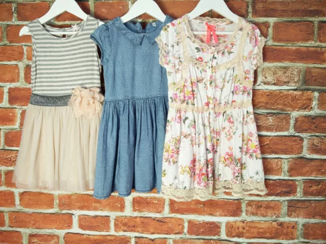 Girls Bundles Aged 4-5 Years Next M&S Party Dresses Tutu Denim Floral Kids 110Cm