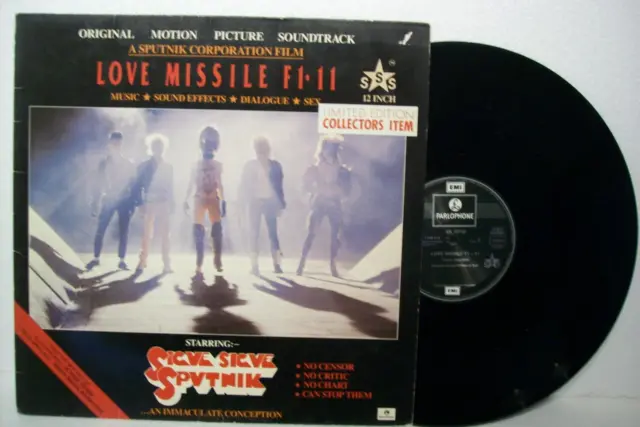 12" Sigue Sigue Sputnik---Love Missile F1-11 (Limited Edition)