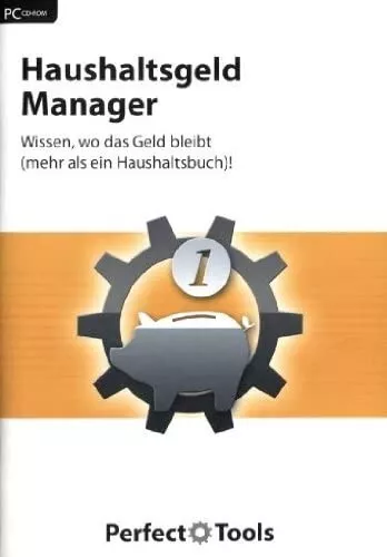 Perfect Tools: Haushaltsgeld Manager - Wissen, wo das Geld bleibt !! PC NEU OVP