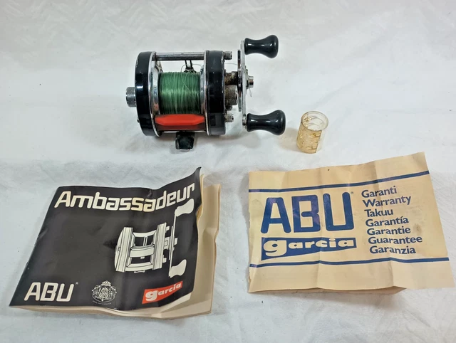 AMBASSADEUR ABU GARCIA 5600C CDL Deluxe Gold Baitcasting Reel w