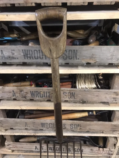Vintage D Handle Stone Or Compost Garden Fork