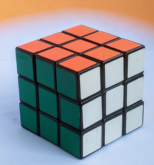 Rubik's Cube Vintage 1er Édition 1980 – Sortie France, Jeu De Réflexe Culte