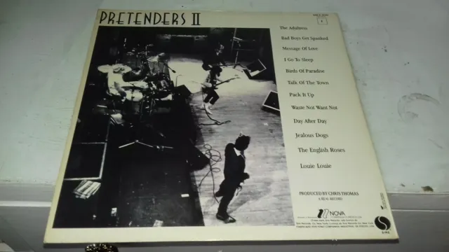 The Pretenders - Self Titled 2 lp Vinyl 3