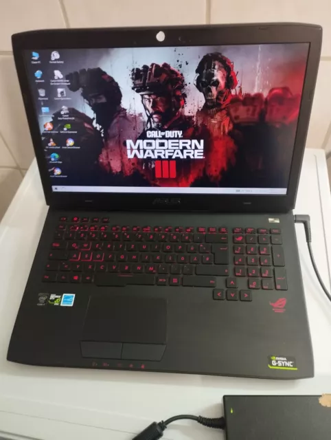 Asus G751J Laptop Gaming Lappi Zocker PC i7 Rechner Schwarz ROT SCHNÄPPCHEN