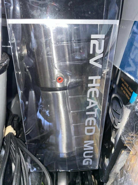 Smart Gear Heated Travel Mug Auto 12V Digital Stainless Car Electric BRAND NEW