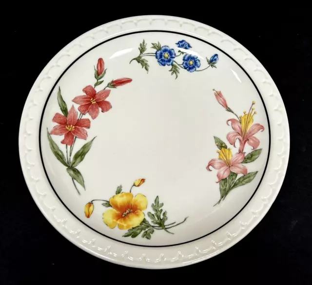 Rare Southern Pacific RR Prairie Mountain Wildflowers 9 1/2" Dinner Plate EXC CD
