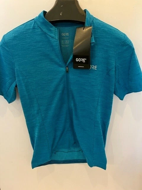 GORE WEAR Women's Jersey, C3, GORE Selected Fabrics, Sphere Blue, Small. New