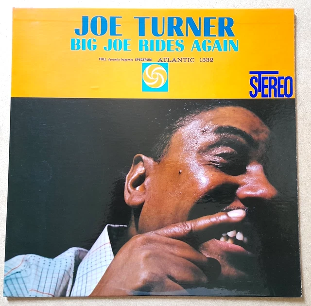 JOE TURNER - Big Joe Rides Again - 1960 US 33T LP ATLANTIC SD 1332