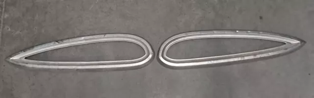 1959 Chevrolet Belair Impala RH Tail Light Bezels pair