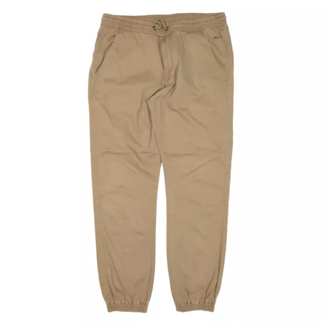 Pantaloni REELL beige rilassati conico W32 L28
