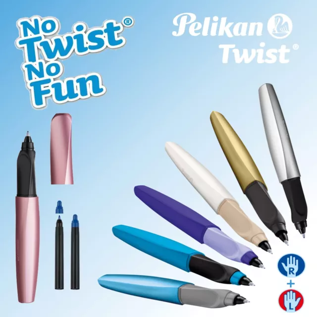 Pelikan Tintenroller Twist R457 Tintenschreiber Patronroller Ink Roller