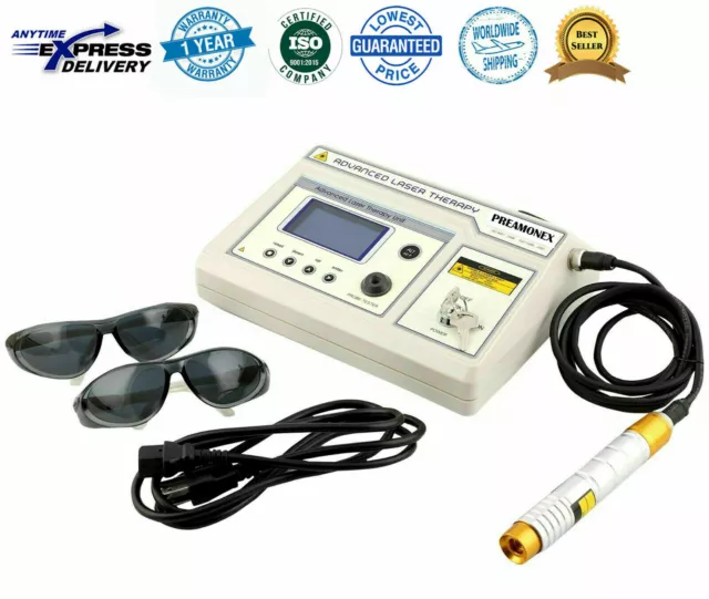 Advanced Software Computerised laser therapy with 60 Presets Prog. LCD Unit 2