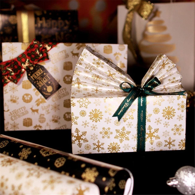 Paquete de regalo papel de regalo papel de regalo papel recubierto