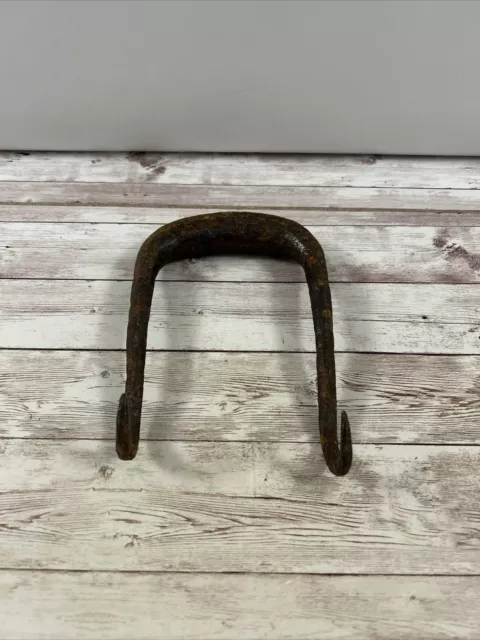 Antique Iron Double Bale Hook Sack Hook Dock Hook