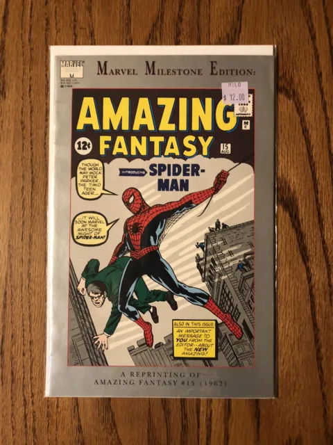 Marvel Milestone Amazing Fantasy # 1 Fine (Reprint Of 1St Spider-Man)