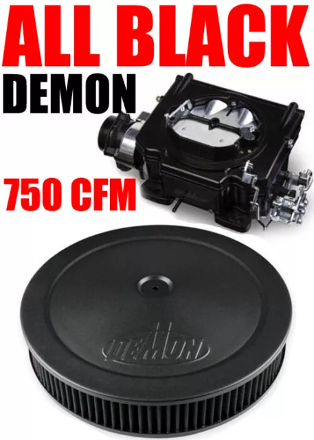 Strasse DEMON 1904BK 750 Cfm Staubsauger Vergaser Schwarz Mit Air Reiniger Kombo