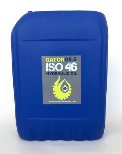 20 litres Gator ISO 46 Hydraulic Oil DIN 51524 part 1 & 2 - REGENERATED OIL