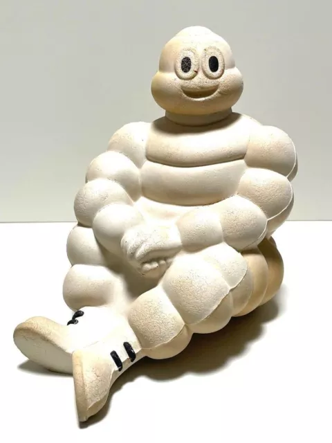 Rare Michelin Man BIBENDUM Tire Figure Sponge Doll Figure Vintage Used