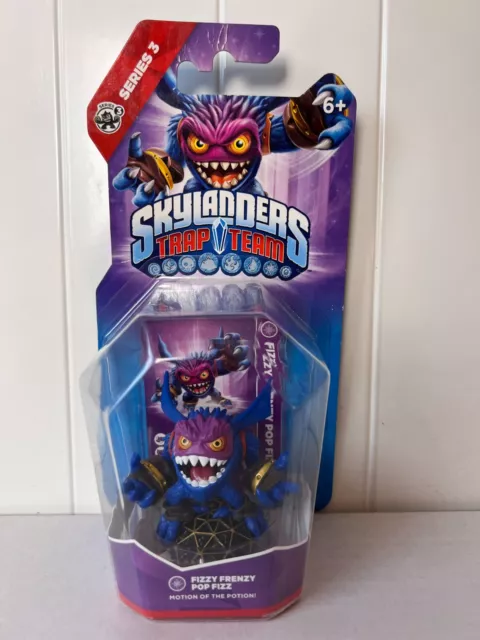 Fizzy Frenzy Pop Fizz Skylanders Trap Team figura de resolución de colección nuevo embalaje original