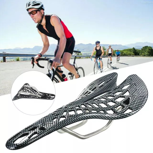 Plastic Bicycle Seat Mat MTB Road Mountain Bike Cycling Seat Saddle Cover Decor