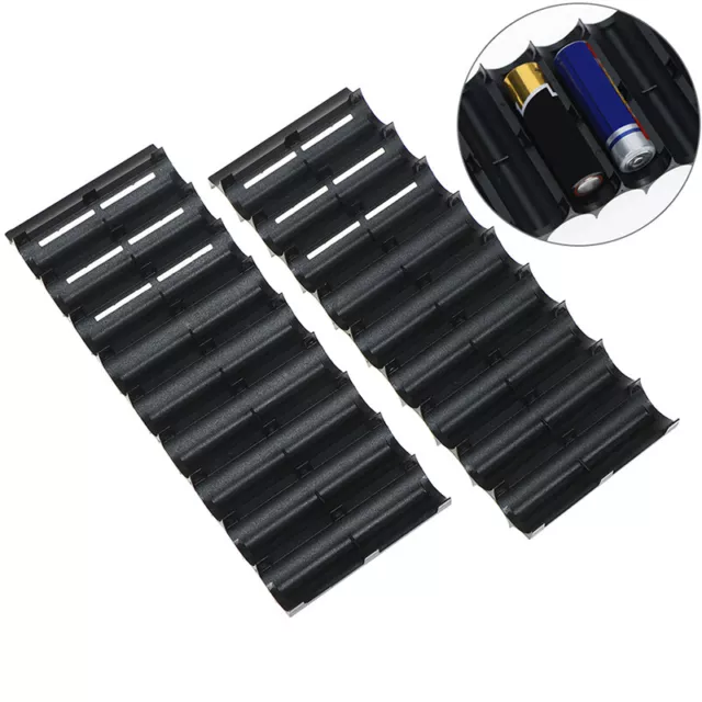 1Pcs 10x Cell Plastic 18650 Battery Spacer Holder Cylindrical Cell Bracket-YH JW
