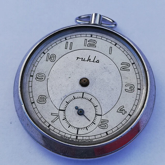 RUHLA - rare vintage DDR - GDR Taschenuhr - vintage Germany watch