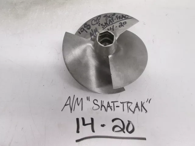 W56 Yamaha GP 800 1998 Impeller Aftermarket Skat Trak 14-20 66E-51321-B0-00 W56 Yamaha GP 800 1998 Impeller Aftermarket Skat Trak 14-20 66E-51321-B0-00