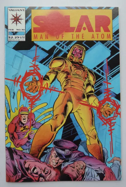 Solar Man of the Atom #30 - Valiant Comics February 1994 VF+ 8.5