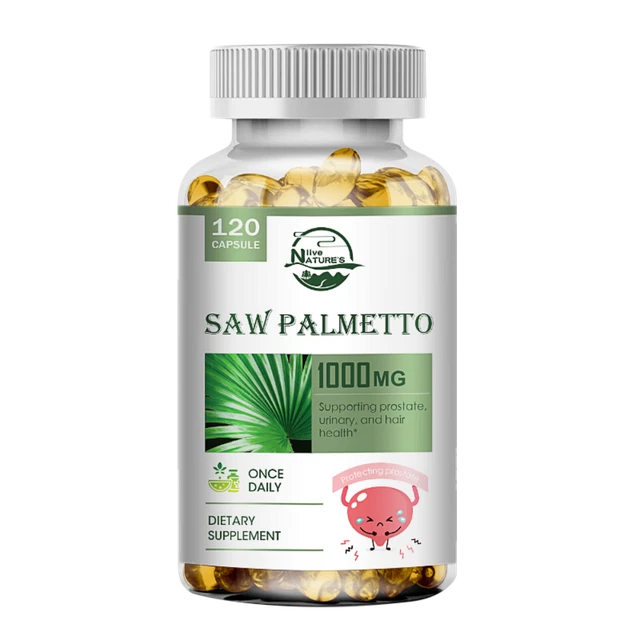 SAW PALMETTO 1000MG Supplements Capsules - Prostate UTI Urinary Tract ... - Cat Uti Natural Cures Using Saw Palmetto