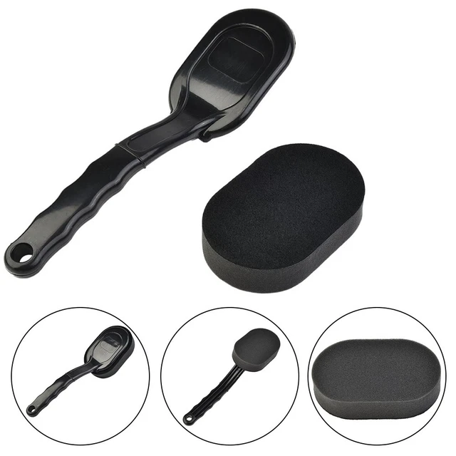 Car Tire Wheel Waxing Polishing Sponge Washing Cleaning Brush  Long Handle