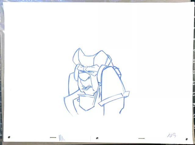 Atlantis 2001 Packard Walt Disney Production Animation Cel Drawing 109