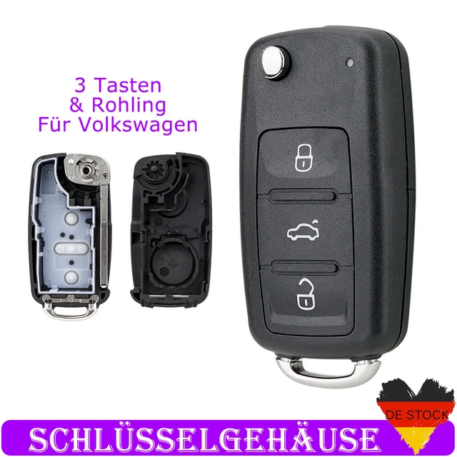 Auto Schlüssel Tasten Set 2X Für Ford | C-Max Fiesta Focus Galaxy Mondeo