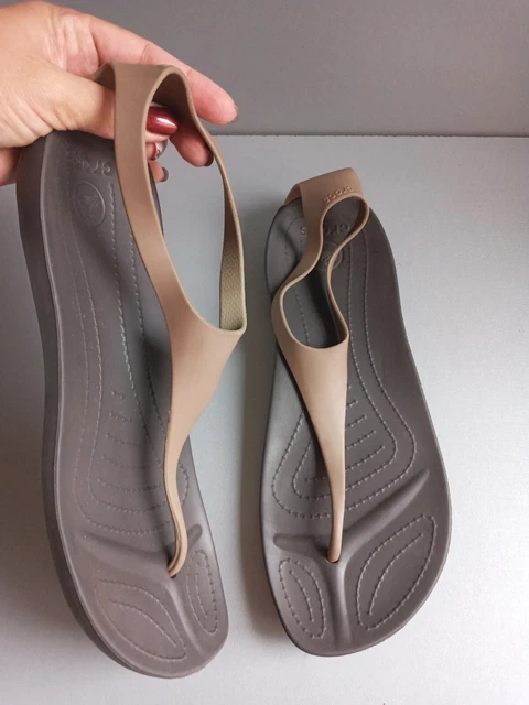 Crocs sexi flip 2025 espresso