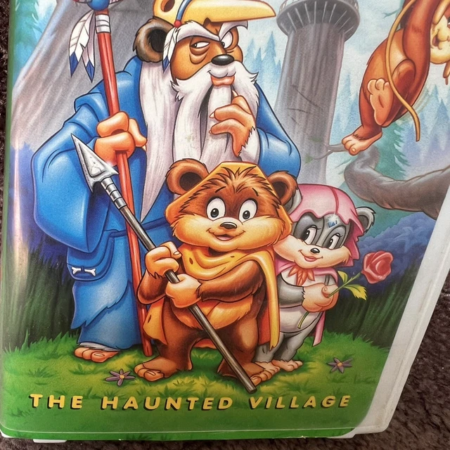STAR WARS ANIMATED Classics Ewoks The Haunted Village VHS 1996 1985 ...