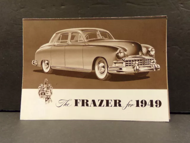The Frazer for 1949 Manhattan Sales Brochure
