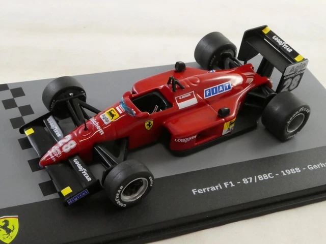 Altaya Agostini Ferrari 1:43 F1-88c 1988 Gerhard Berger | Meses sin interés